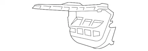 Решетка бампера PORSCHE 95B807682 1E0