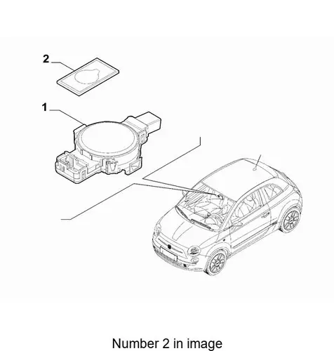 Прокладка датчика дождя 71775717 FIAT