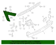  4G5807454C НАПРАВЛЯЮЩАЯ VAG
