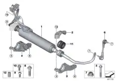 37 11 6 876 829 Втулка стабилизатора BMW