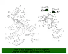 Кольцо уплотнительное автомобильное PORSCHE WHT005184