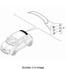 Клипса 735537083 CHRYSLER