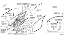 ОТБОЙНИК ОГРАНИЧИТЕЛ 80872-JD00A NISSAN