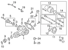 Шестигранный болт N 10719201 PORSCHE