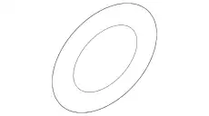 Прокладка сливной пробки PORSCHE N 0138157