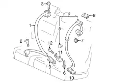  ВИНТ КРЕПЁЖНЫЙ N 98952001 PORSCHE