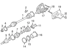 97034926100 Хомут PORSCHE
