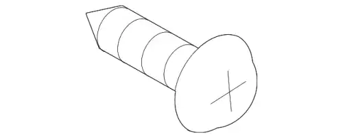  ВИНТ-САМОРЕЗ D=6MM 8229026000 HYUNDAI