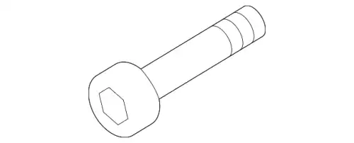 Fit bolt N 91179301 PORSCHE