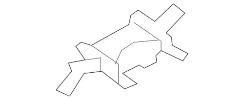  ФИКСАТОР МОЛДИНГА КРЫШИ 872352B000 HYUNDAI