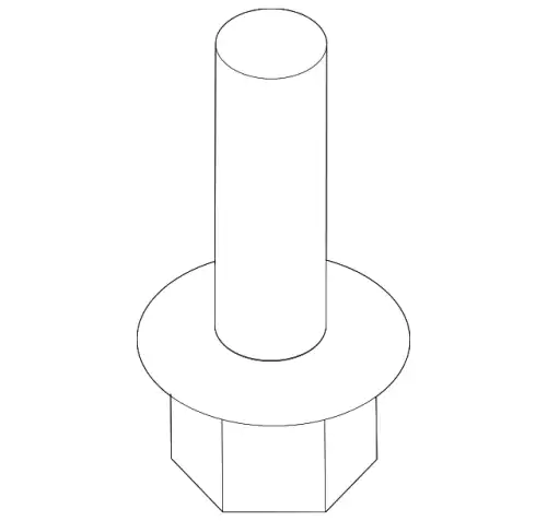  SCREW-MACHINE 1229406204 HYUNDAI
