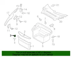 CLAMP 99950704701 PORSCHE