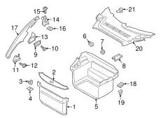 CLAMP 99950704701 PORSCHE