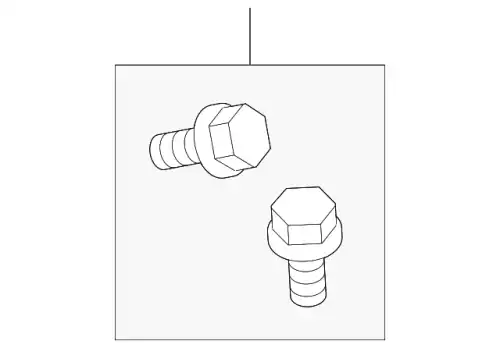 HEXAGON-HEAD BOLT 90038527909 PORSCHE
