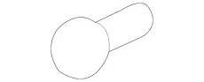  ЗАКЛЕПКА D=3ММ 1416004123 HYUNDAI