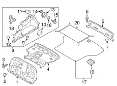  ЗАКЛЕПКА D=3ММ 1416004123 HYUNDAI
