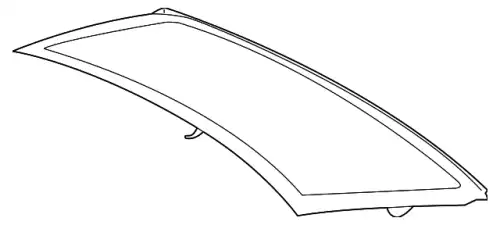 Заднее стекло Gruen 51317357253 BMW