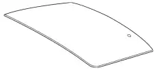 ЗАДНЕЕ СТЕКЛО 99154591100 PORSCHE