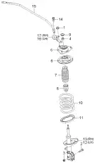  ГАЙКА M10 5455922100 MOBIS