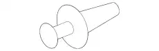 Клипса 91560S7A003 HONDA