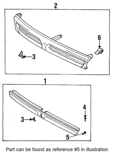  КЛИПСА MB083120 MITSUBISHI