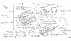 БОЛТ МЕТАЛЛИЧЕСКИЙ 089313021A NISSAN