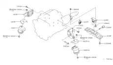ОПОРА ДВИГАТЕЛЯ 11320CD000 NISSAN