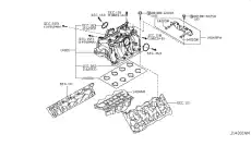 Прокладка коллектора NISSAN A40351CA0A