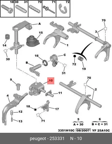 КЛЮЧ 2533 31 PSA
