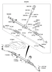 Рулевая рейка HYUNDAI / KIA 565002T010