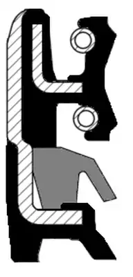  САЛЬНИК (В ЧУЛКЕ) CARRARO 12036964B CORTECO