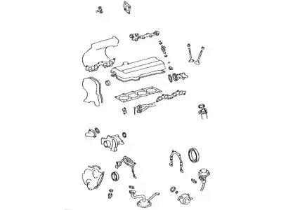 Full Gasket Set, engine 04111-74590 TOYOTA / LEXUS
