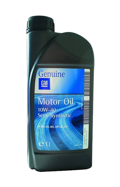 Моторное масло GM 93165213 10W-40 полусинтетическое 1 л