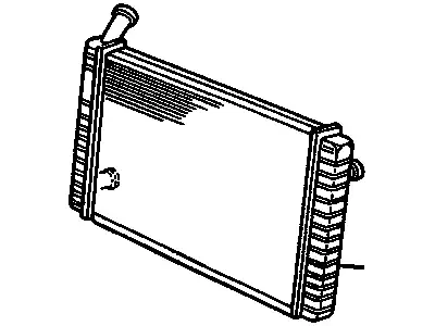 Radiator 52458322 BUICK