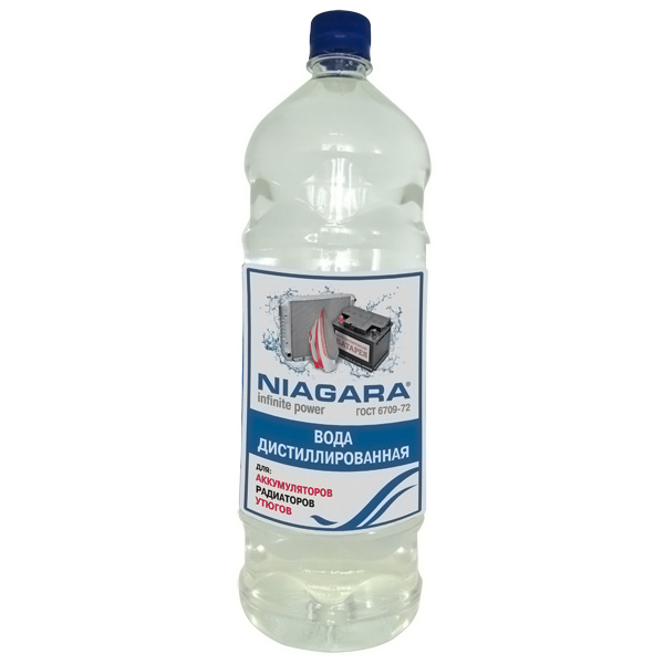 Вода дистиллированная NIAGARA 1.5 л