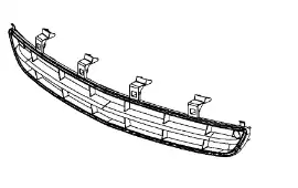 Решетка бампера OPEL 23104390