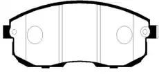 Тормозные колодки дисковые CTR CKSS-5