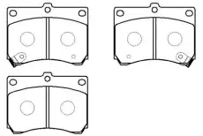 Тормозные колодки дисковые HSB HP5025