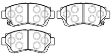 Тормозные колодки дисковые HSB HP5034