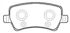 Тормозные колодки дисковые HSB HP5257