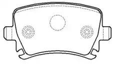 Тормозные колодки дисковые HSB HP8007