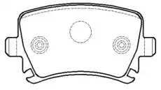 Тормозные колодки дисковые HSB HP8007