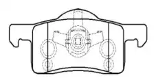 Тормозные колодки дисковые CTR CKF-32
