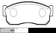 Тормозные колодки дисковые CTR CKN-71