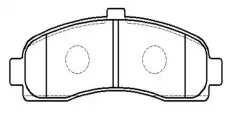 Тормозные колодки дисковые CTR CKN-105