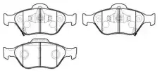 Тормозные колодки дисковые HSB HP9162