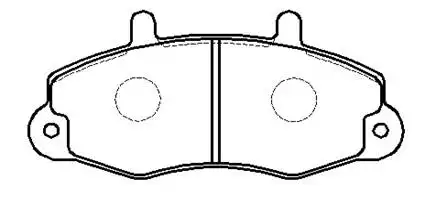 Тормозные колодки дисковые HSB HP9426