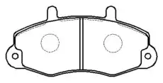 Тормозные колодки дисковые CTR CKF-39
