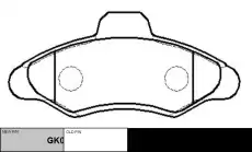Тормозные колодки дисковые CTR CKF-44