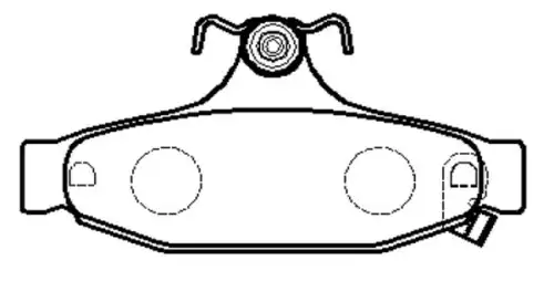 Тормозные колодки дисковые CTR CKG-55